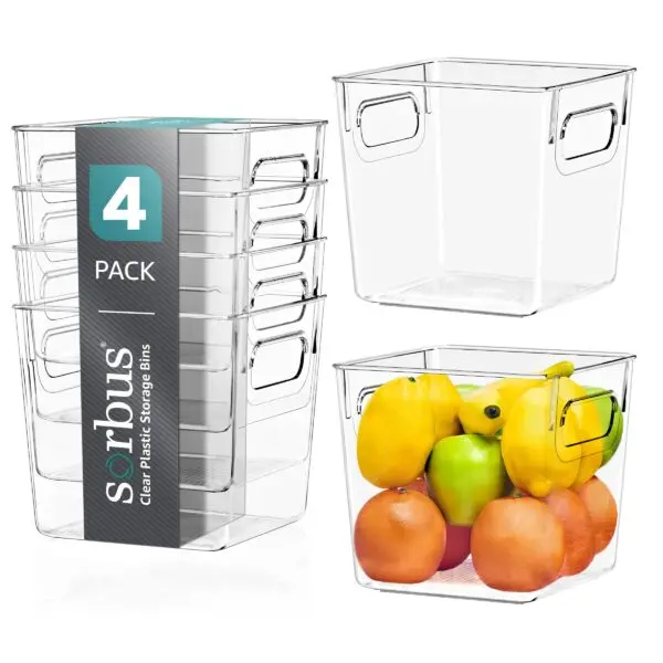 Sorbus Organizer Containers: The Ultimate Solution for Organized Walk-In Wardrobes