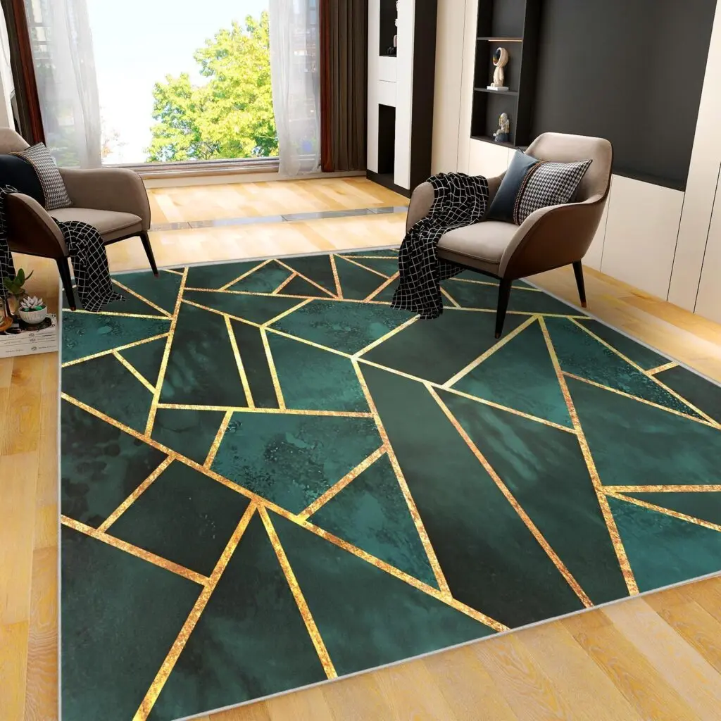 How to Design a Midcentury Modern Green Living Room