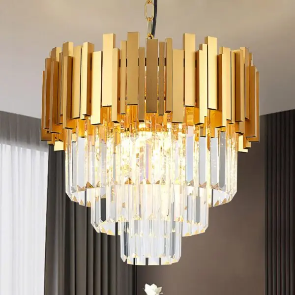 Illuminate Your Kitchen with Faibra Crystal Pendant Fixtures
