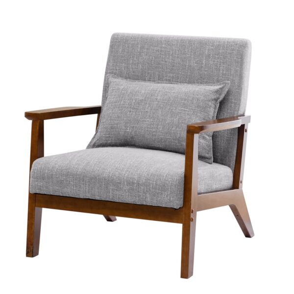 Unicoo Mid Century Reading Armchair: A Scandinavian Style Highlight