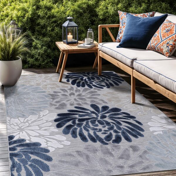 Elevate Your Space with the Outdoor Kitchen Entryway Washable Resistant Rug