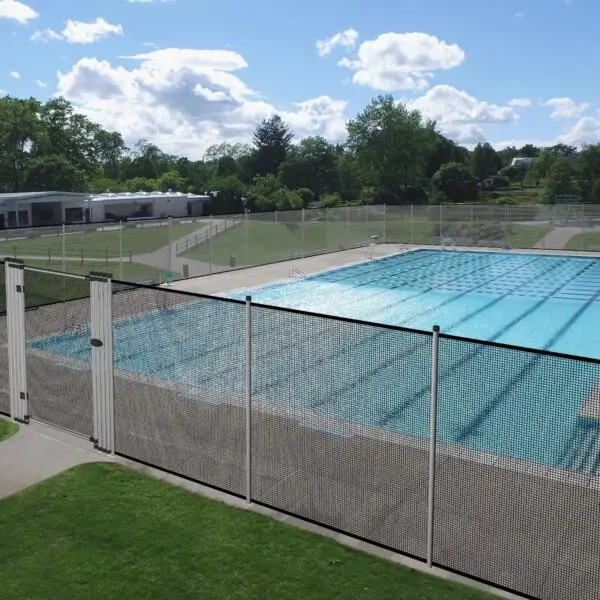 Inground Removable Outdoor Security Fence: Aesthetic and Safe Pool Solution
