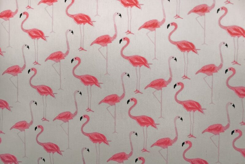 Flamingoes Nests Mandala Art Pink Flamingo Printed Paper