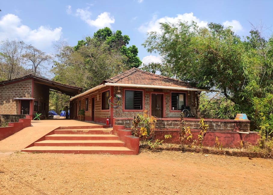 bungalow, colonial, architecture Nature Bound Sahyadri Camp in India