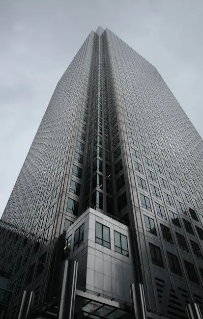 Architect Whos Known Aesthetic Purity Counts Modern Skyscraper Reaching into Cloudy Sky