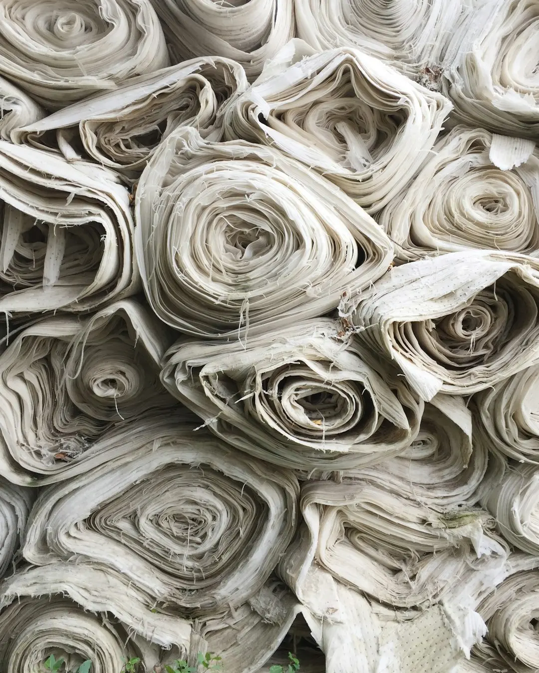 Fabric formed concrete structure