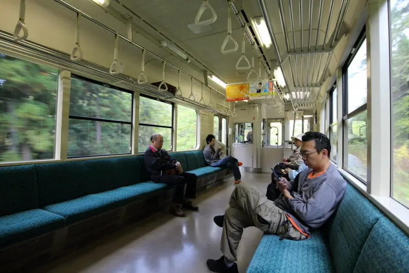 Japanese Train Interior