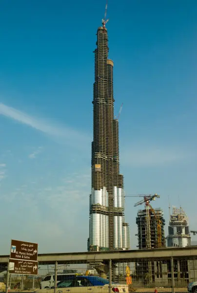 The tallest building in the world still under construction