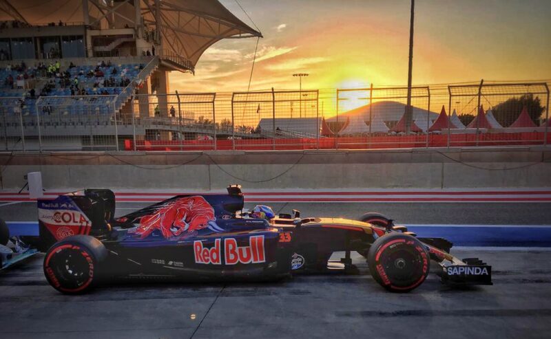 Max Verstappen from Toro Rosso team