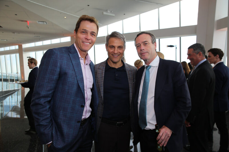 Patrick Whitesell, Ari Emanuel, Lionel Barber