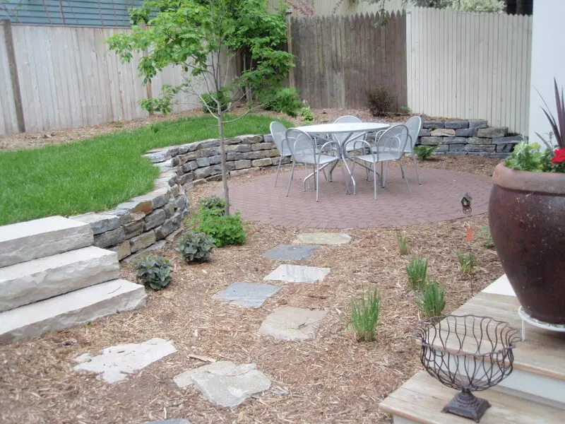 Small backyard