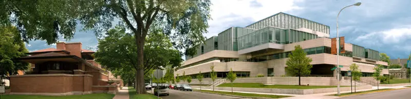 Robie House and The Graduate School of Business, Chicago, IL