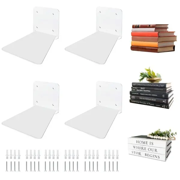 Atsgke Invisible Floating Bookshelf: The Ultimate Space-Saving Decor