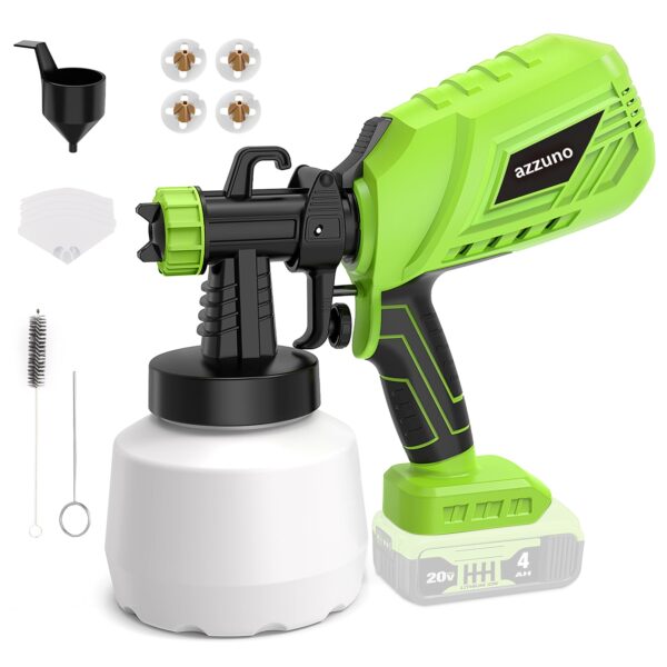 Effortless Stain Application With The Azzuno Cordless Electric Stain Sprayer