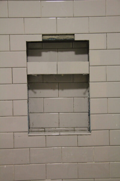 Bathroom Renovation - Shower Niche