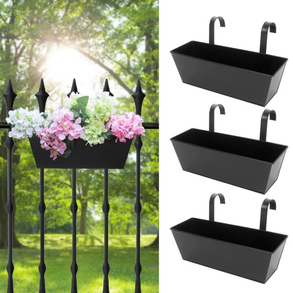 Holensun Railing Planters: Transform Your Outdoor Space With Ease