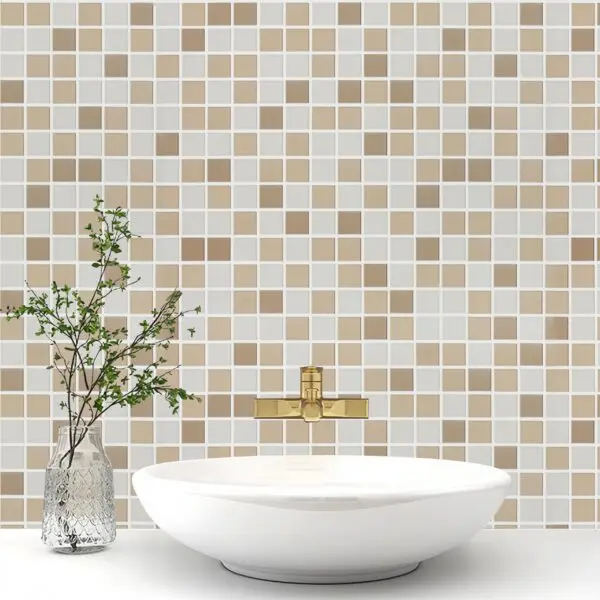 Bathroom Makeover: Stylish and Practical Solutions with Brown Tiles
