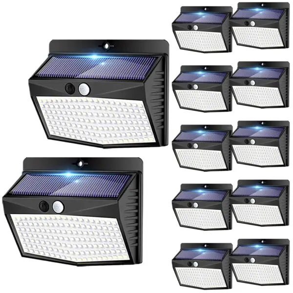 Outdoor Lighting Security: Waterproof and Solar-Powered Backyard Solution