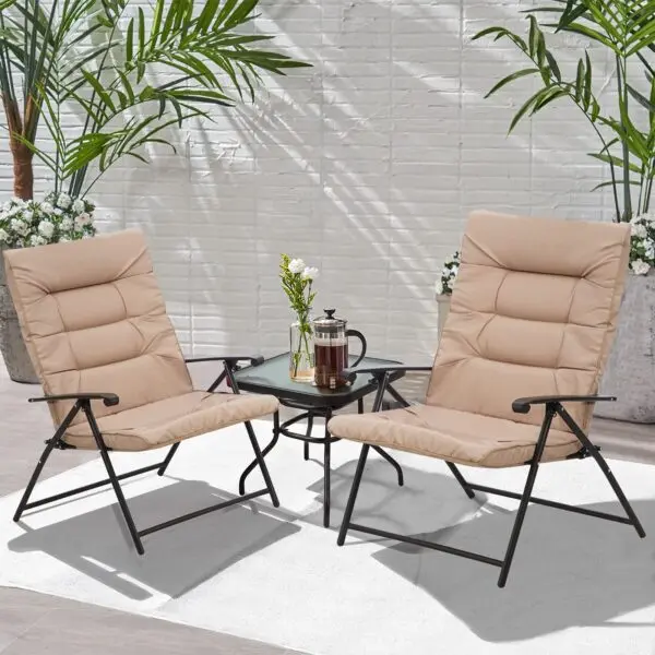 Maximize Your Space with SUNCROWN Folding Outdoor Chairs
