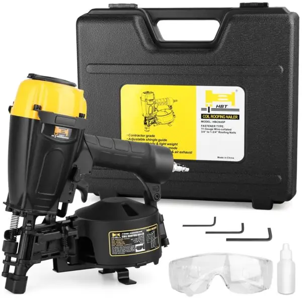 Optimizing Octagon Roof Framing with the HBT HBCN45P Coil Roofing Nailer