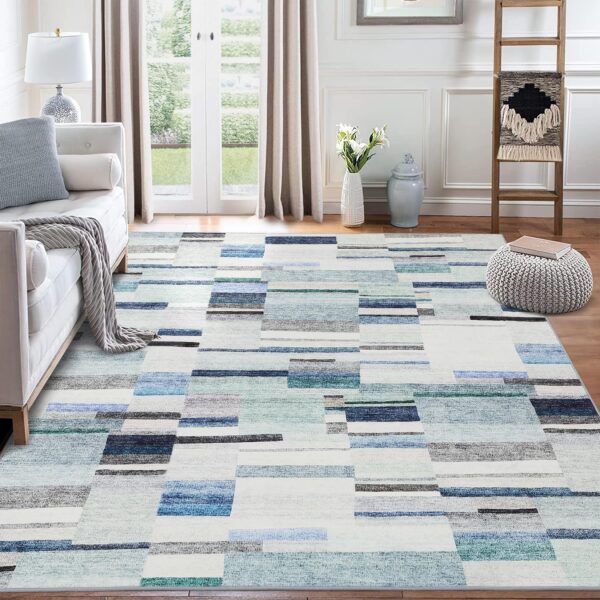 Jolene K Clearance Geometric Contemporary Checkered Rug: A Guide to Masterful Layering