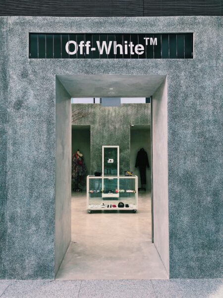 off-white walls