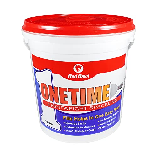 Red Devil ONETIME Lightweight Spackling, 1 Gallon