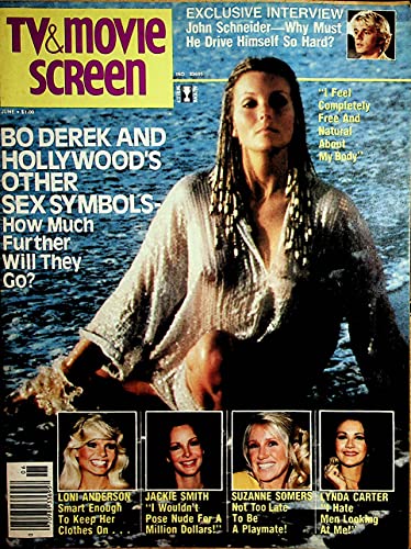 TV & Movie Screen Magazine - June 1981 Issue Featuring Bo Derek and Hollywood's Sex Symbols