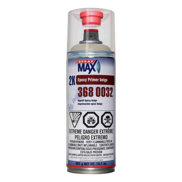 Spray Max 2K Epoxy Primer Beige 14.1 oz 