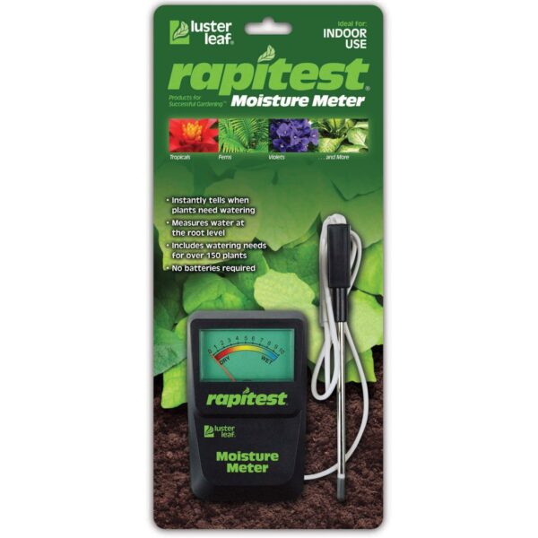 Rapitest Indoor Soil Moisture Meter for Houseplants