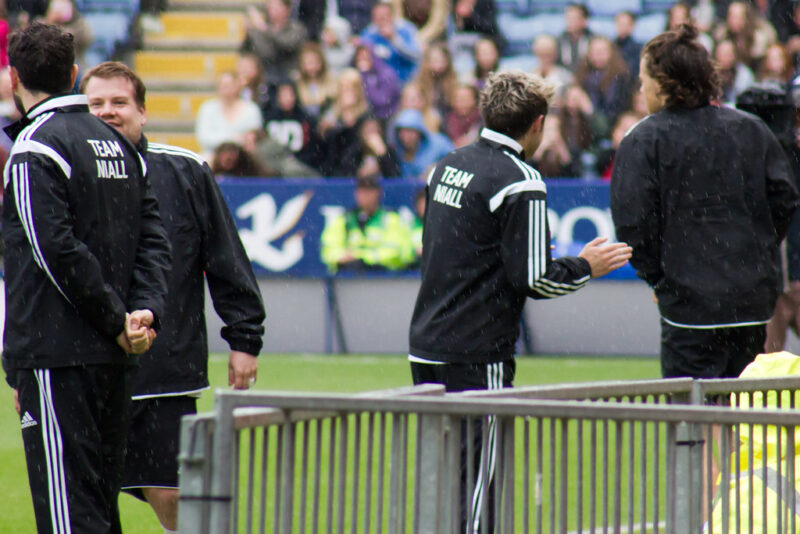 Ben Winston, James Corden, Niall Horan & Harry Styles