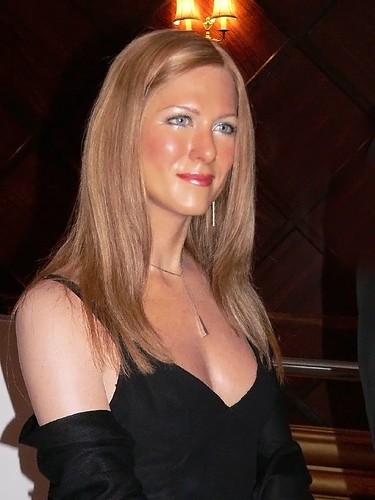 Jennifer Aniston at Madame Tussauds in London