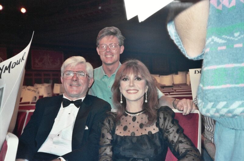 Alan Light with Phil Donahue and Marlo Thomas