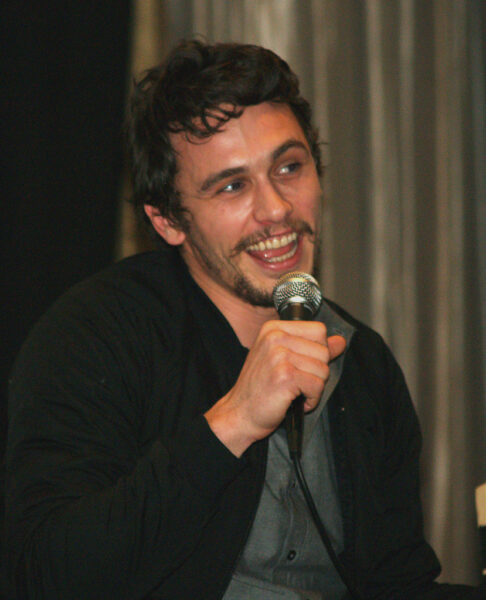 James Franco discussing Harvey Milk