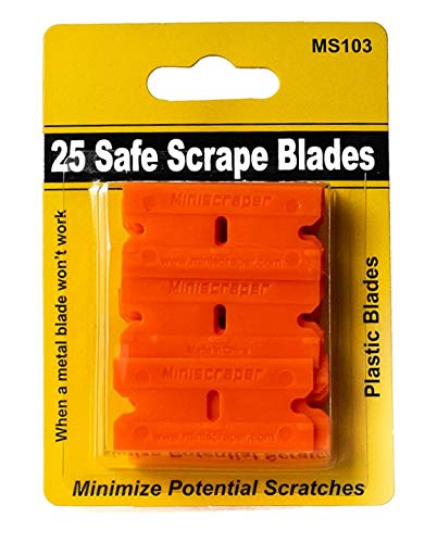 MINISCRAPER Plastic Blades Double Scrape