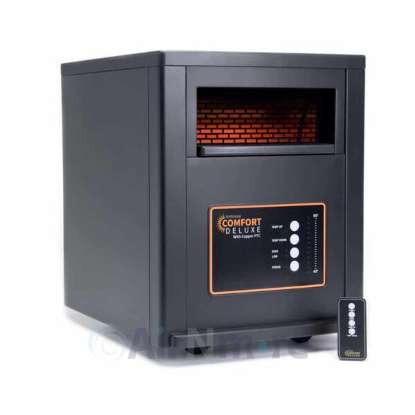 Comfort Deluxe Infrared Space Heater with Remote Control