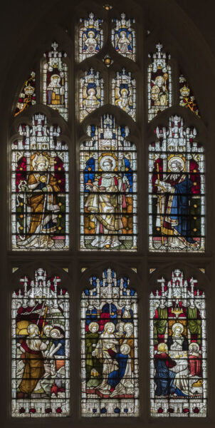 Bury St Edmunds, St Edmundsbury Cathedral, window sX