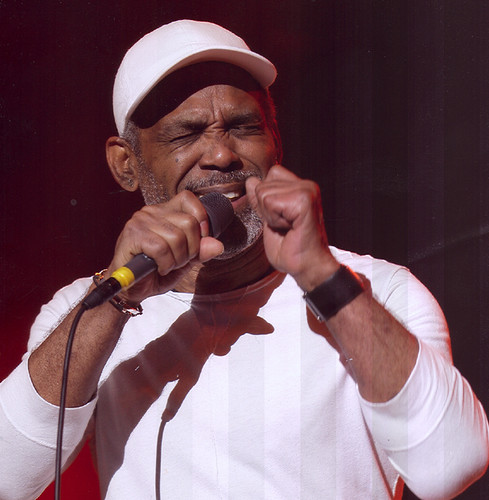 Frankie Beverly performing