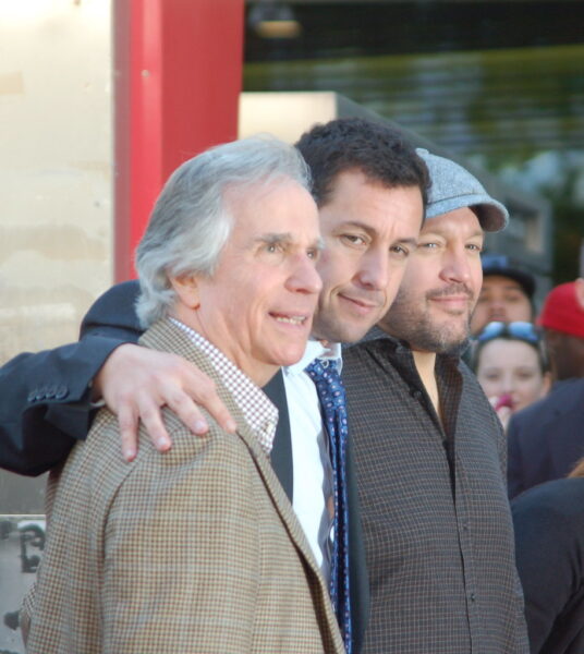 Henry Winkler, Adam Sandler & Kevin James