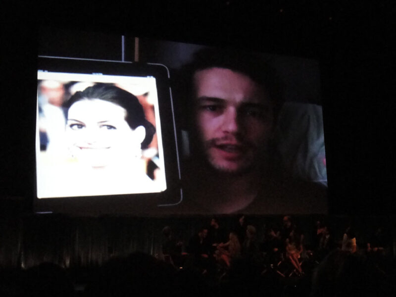 PaleyFest 2011 - Freaks and Geeks Reunion - James Franco sends a video message to the fans