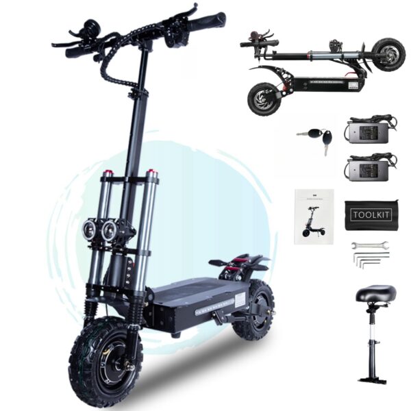 Electric Scooter Ranges Absorption Adults