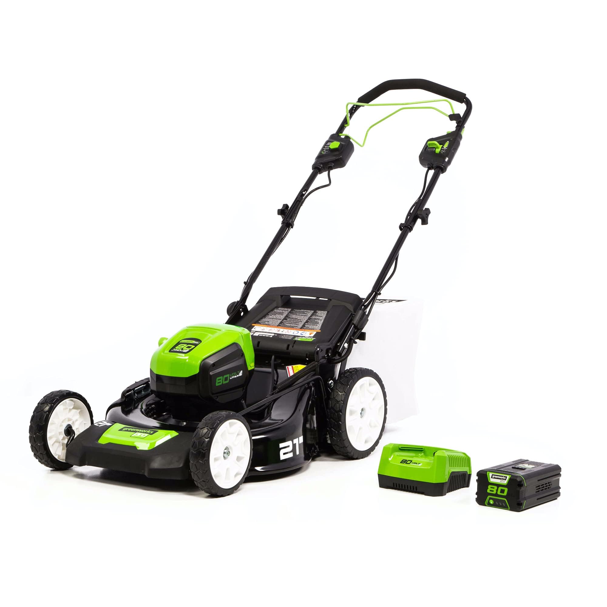 Greenworks MO80L410 Brushless Self Propelled Included