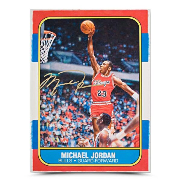 Michael Jordan Autographed Original Rookie