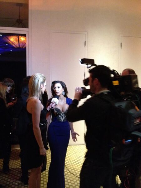 Clive Davis Pre-Grammy Gala - with Kim Kardashian