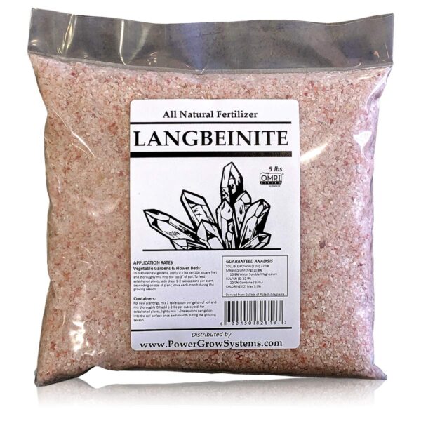 LANGBEINITE Sulfate Magnesia Organic Fertilizer