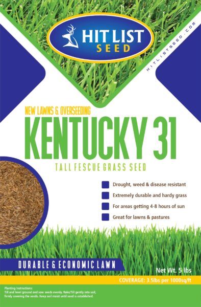 Hit List Seed Kentucky Fescue