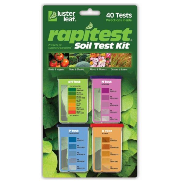 Luster Leaf Rapitest Soil Test Kit - 40 Tests