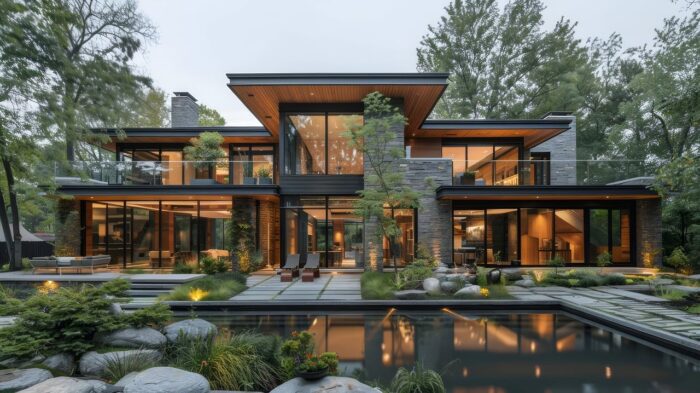 house, modern, architecture