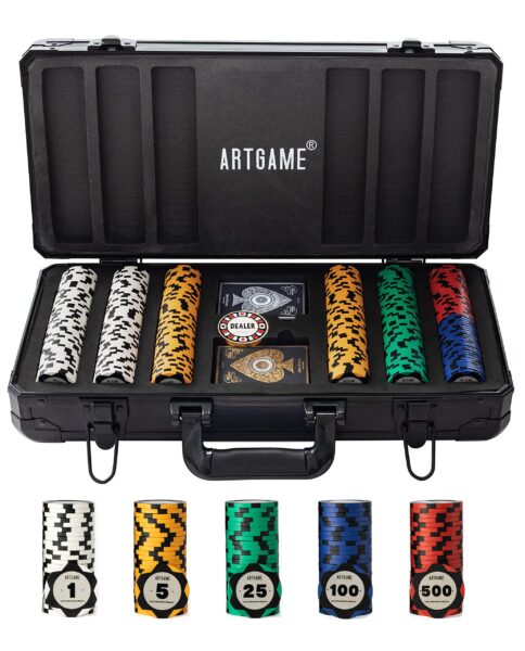 Artgame Holdem 300Pcs Aluminum Buttons