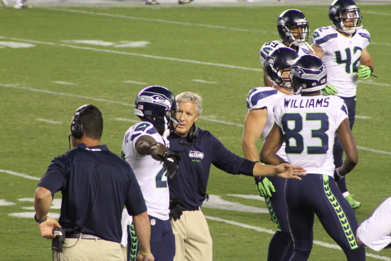 Pete Carroll Coaches Up Walter Thurmond